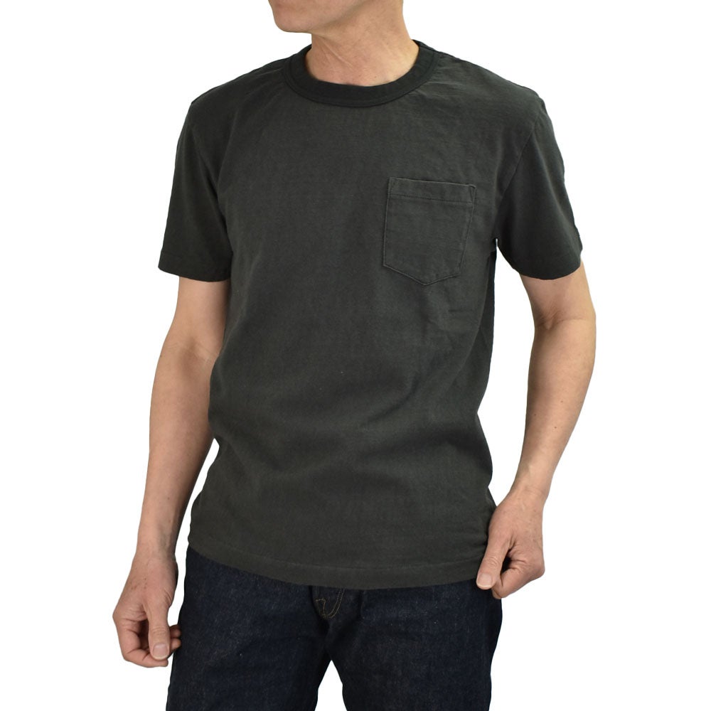 ストラスバーガー (STRASSBURGER&Co.) GRAVITEE S/S POCKET TEE ポケット半袖Tシャツ ポケT 無地T GVT-901 BLACK