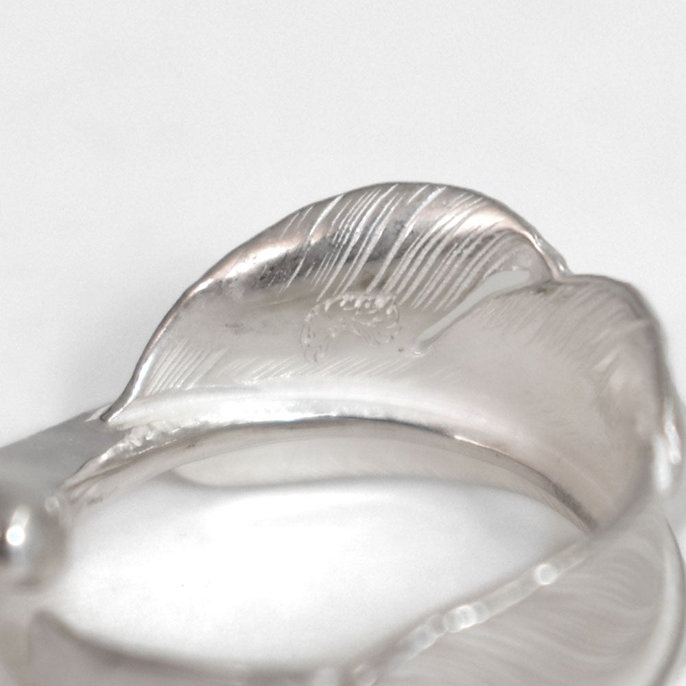 ラリースミス (LARRY SMITH) NATABANE FEATHER RING シルバー