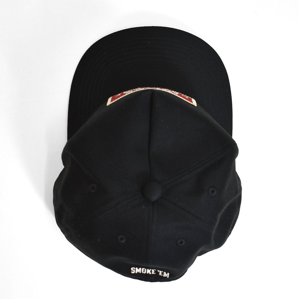 フリーホイーラーズ (FREEWHEELERS) -SMOKE EM- TRUCKER CAP Vintage Style Cotton Twill BLACK BLUE MUSTARD トラッカーキャップ メッシュキャップ 帽子 2627003