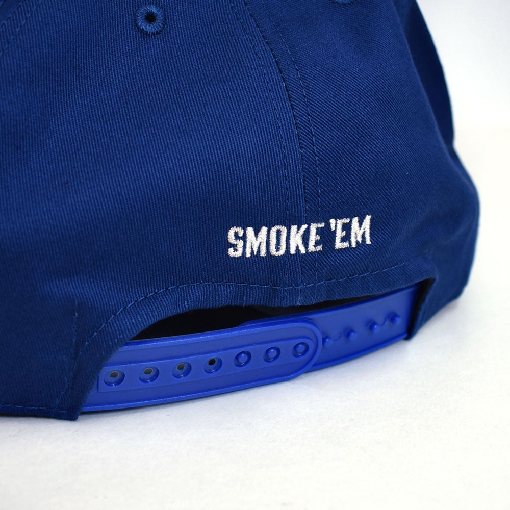 フリーホイーラーズ (FREEWHEELERS) -SMOKE EM- TRUCKER CAP Vintage Style Cotton Twill BLACK BLUE MUSTARD トラッカーキャップ メッシュキャップ 帽子 2627003