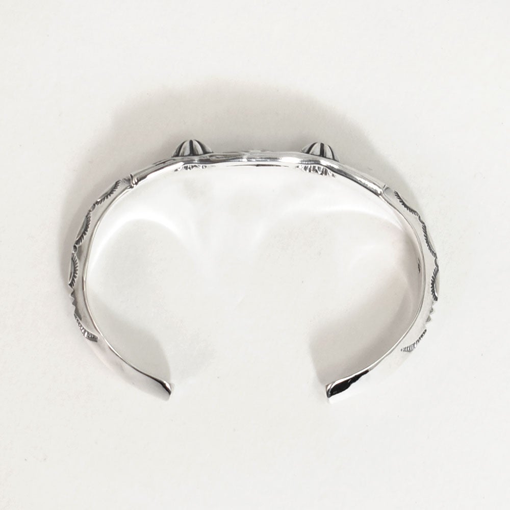 ラリースミス (LARRY SMITH) FLAT TOP TRIANGLE BRACELET (RHOMBUS, 2 SHELLS) シルバーアクセサリー ブレスレット BR-0164