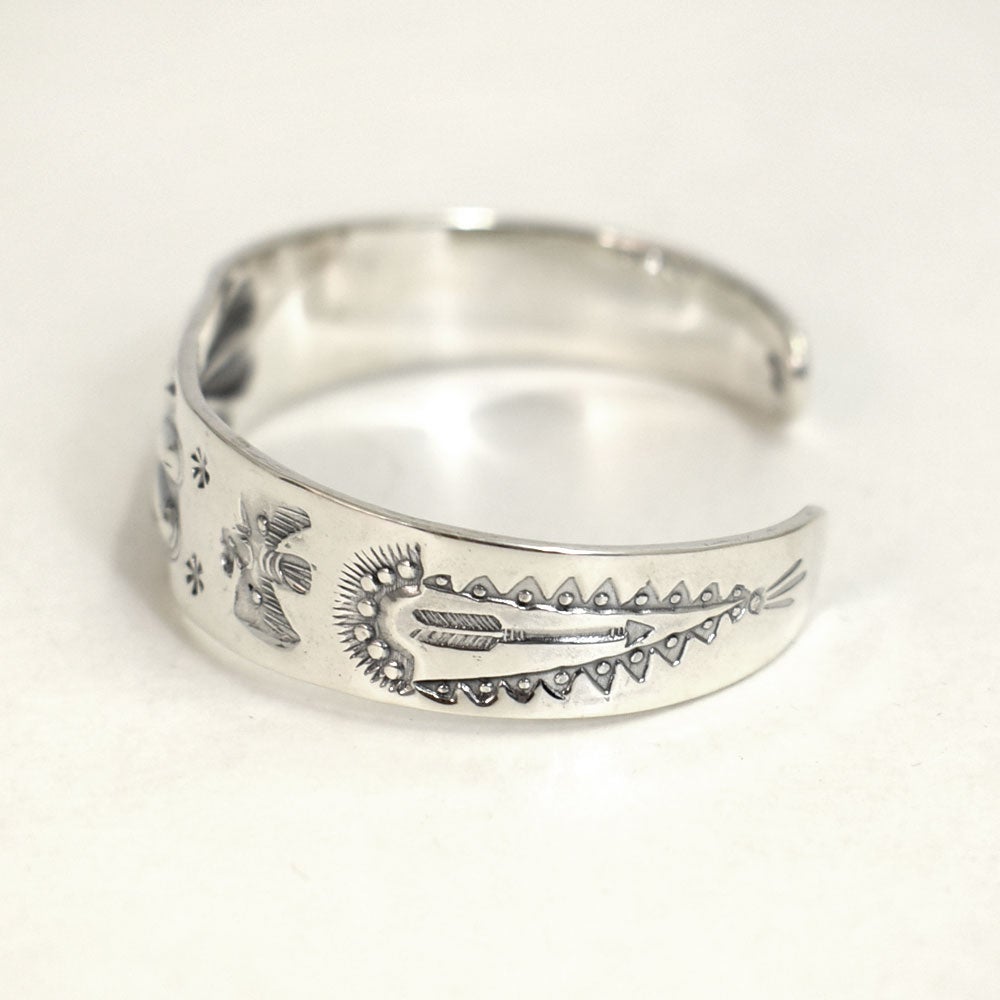 ラリースミス (LARRY SMITH) BUTTERFLY SHELL BRACELET (REPOUSSE