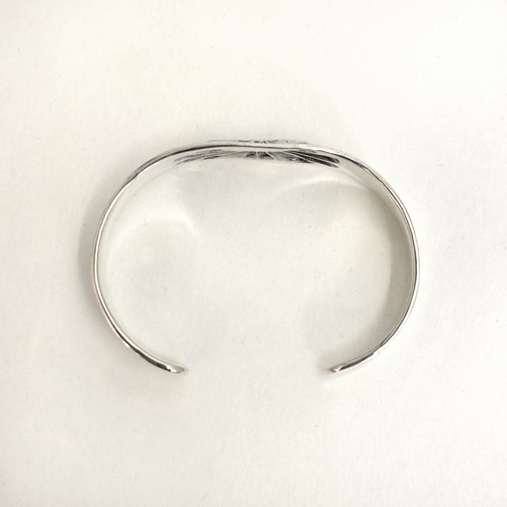 ラリースミス (LARRY SMITH) BUTTERFLY REPOUSSE BRACELET シルバーアクセサリー ブレスレット バングル BR-0089