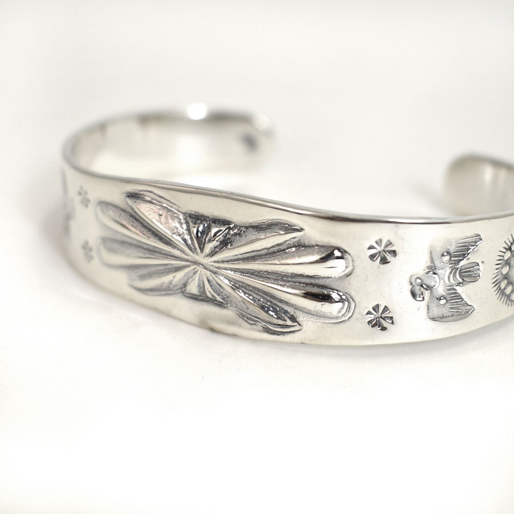 ラリースミス (LARRY SMITH) BUTTERFLY SHELL BRACELET (REPOUSSE