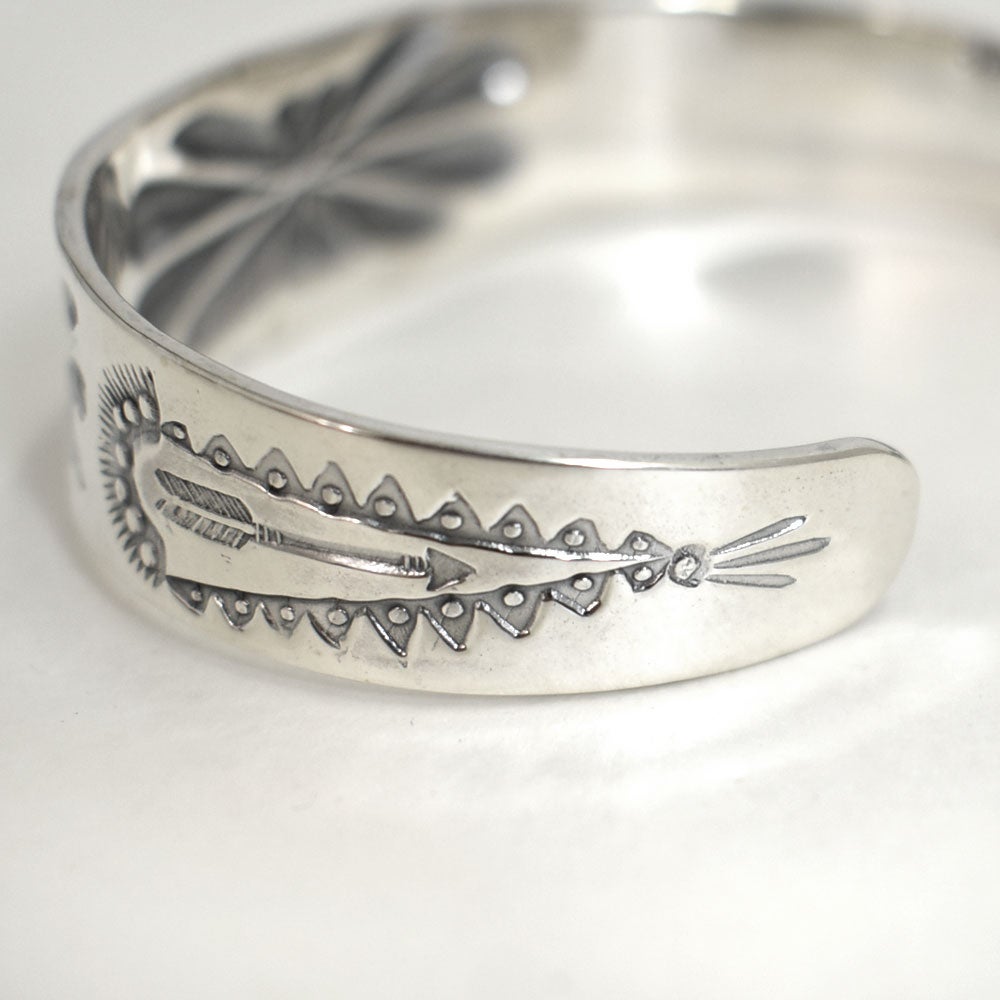 ラリースミス (LARRY SMITH) BUTTERFLY REPOUSSE BRACELET シルバーアクセサリー ブレスレット バングル BR-0089