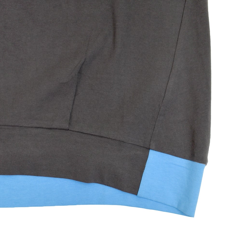 ケレン (KELEN) -DEBBIE- COTTON JERSEY PULLOVER コットンジャージー裾配色プルオーバー 5分丈袖Tシャツ ボックスシルエット LKL26SCS2029