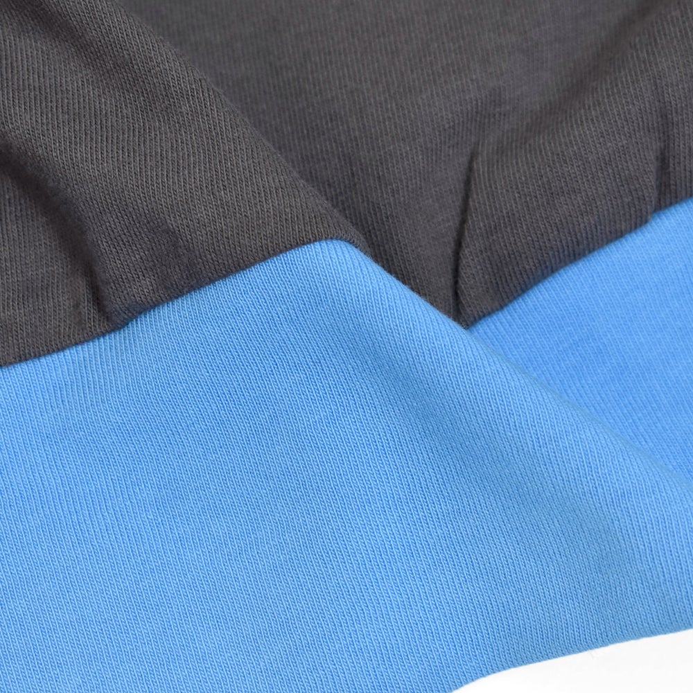 ケレン (KELEN) -DEBBIE- COTTON JERSEY PULLOVER コットンジャージー裾配色プルオーバー 5分丈袖Tシャツ ボックスシルエット LKL26SCS2029