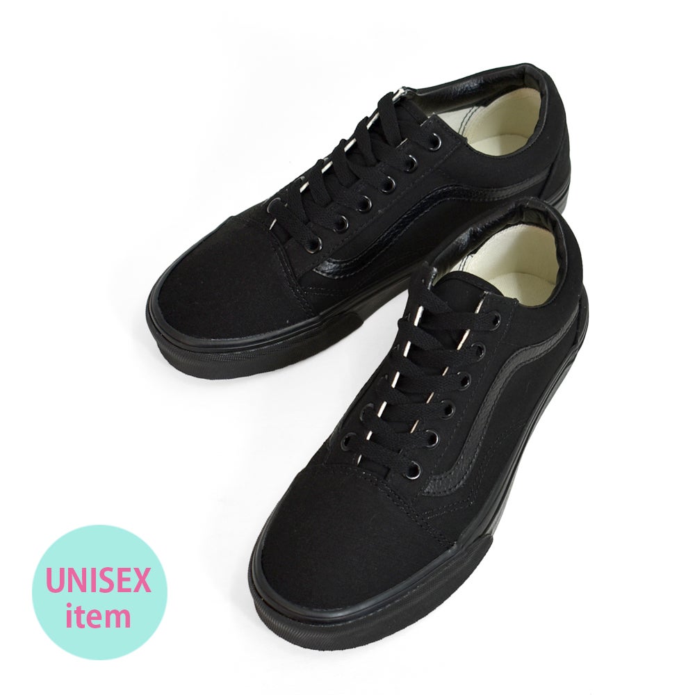 バンズ/ヴァンズ (VANS) UA Old Skool Black/Black オールドスクール 靴 ローカットスニーカー VN000D3HBKA