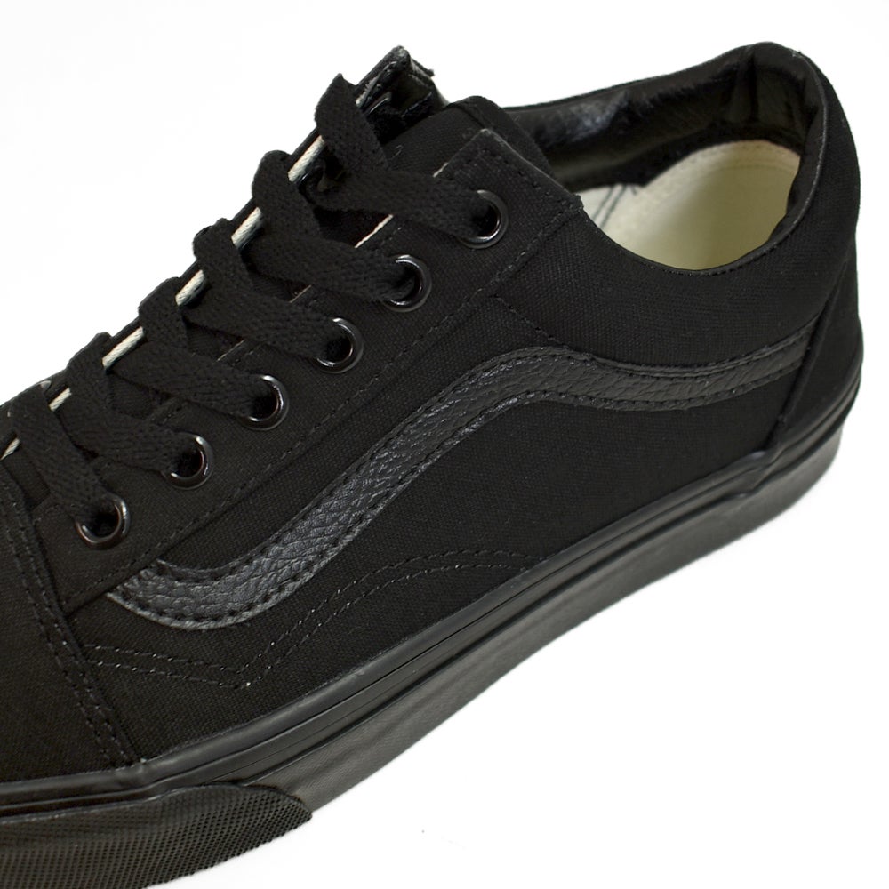 バンズ/ヴァンズ (VANS) UA Old Skool Black/Black オールドスクール 靴 ローカットスニーカー VN000D3HBKA