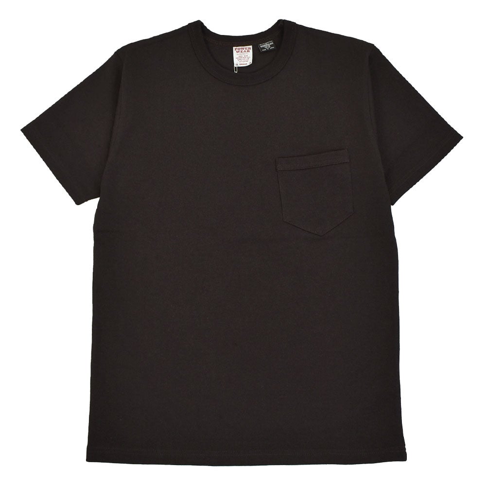 フリーホイーラーズ (FREEWHEELERS) SHORT SLEEVE POCKET T-SHIRT 半袖ポケットTシャツ ポケT 2625009 JET BLACK