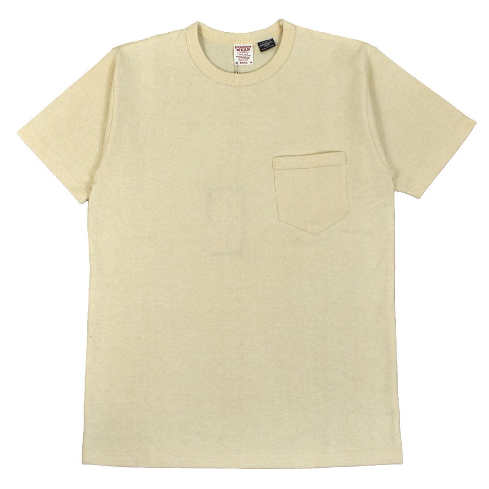 フリーホイーラーズ (FREEWHEELERS) SHORT SLEEVE POCKET T-SHIRT 半袖ポケットTシャツ ポケT 2625009 STRAW CREAM