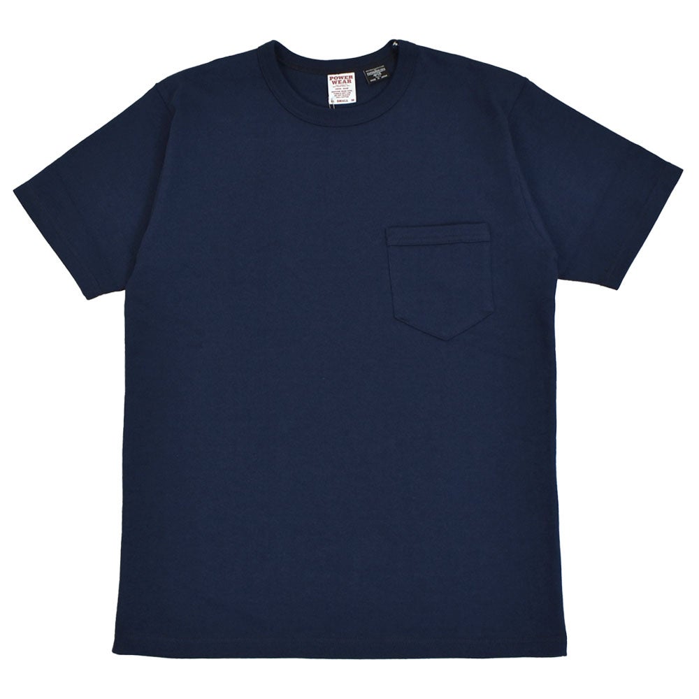 フリーホイーラーズ (FREEWHEELERS) SHORT SLEEVE POCKET T-SHIRT 半袖ポケットTシャツ ポケT 2625009 DRY NAVY