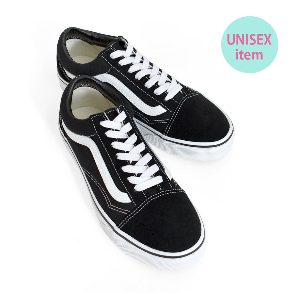 バンズ/ヴァンズ(VANS)UA Old Skool Black/White オールドスクール ローカットスニーカー VN000D3HY28