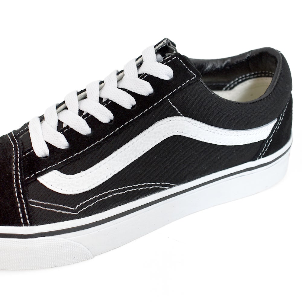 バンズ/ヴァンズ (VANS) UA Old Skool Black/White オールドスクール 靴 ローカットスニーカー VN000D3HY28