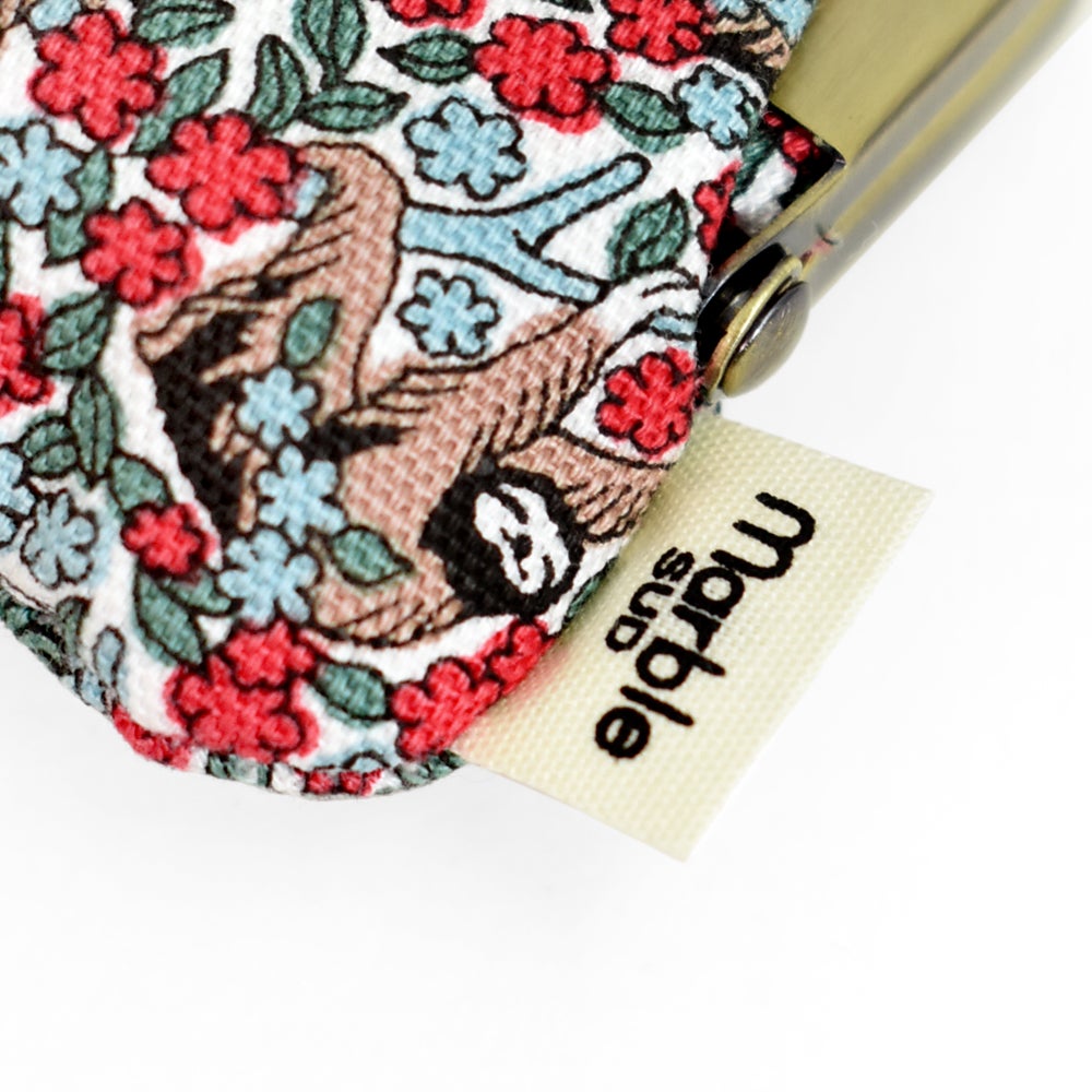 マーブルシュッド (marble SUD) flower sloth 寸ぱちがま口財布 財布