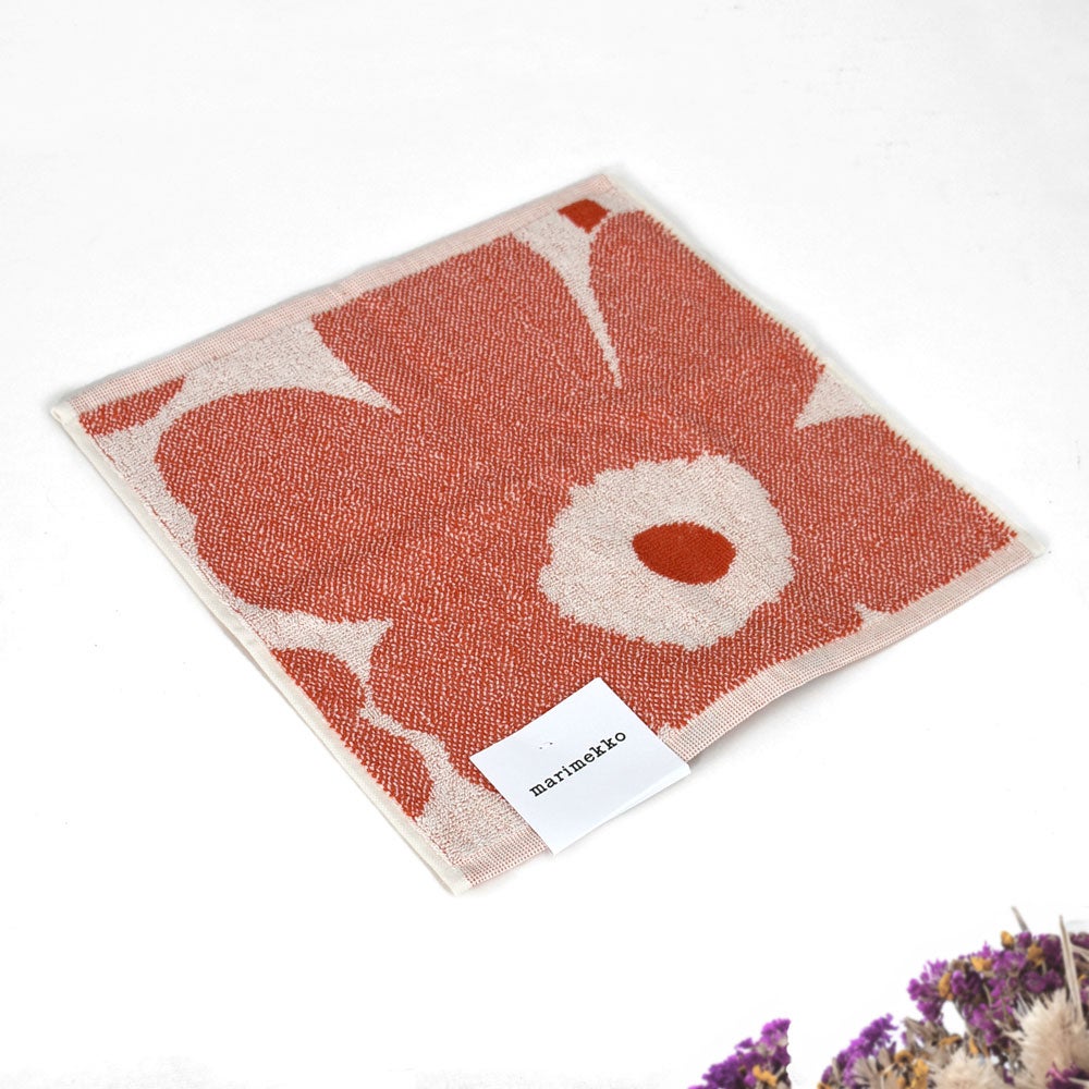 マリメッコ(marimekko)Unikko ミニタオル 32×32cm ハンドタオル ウニッコ 52263-4-75128