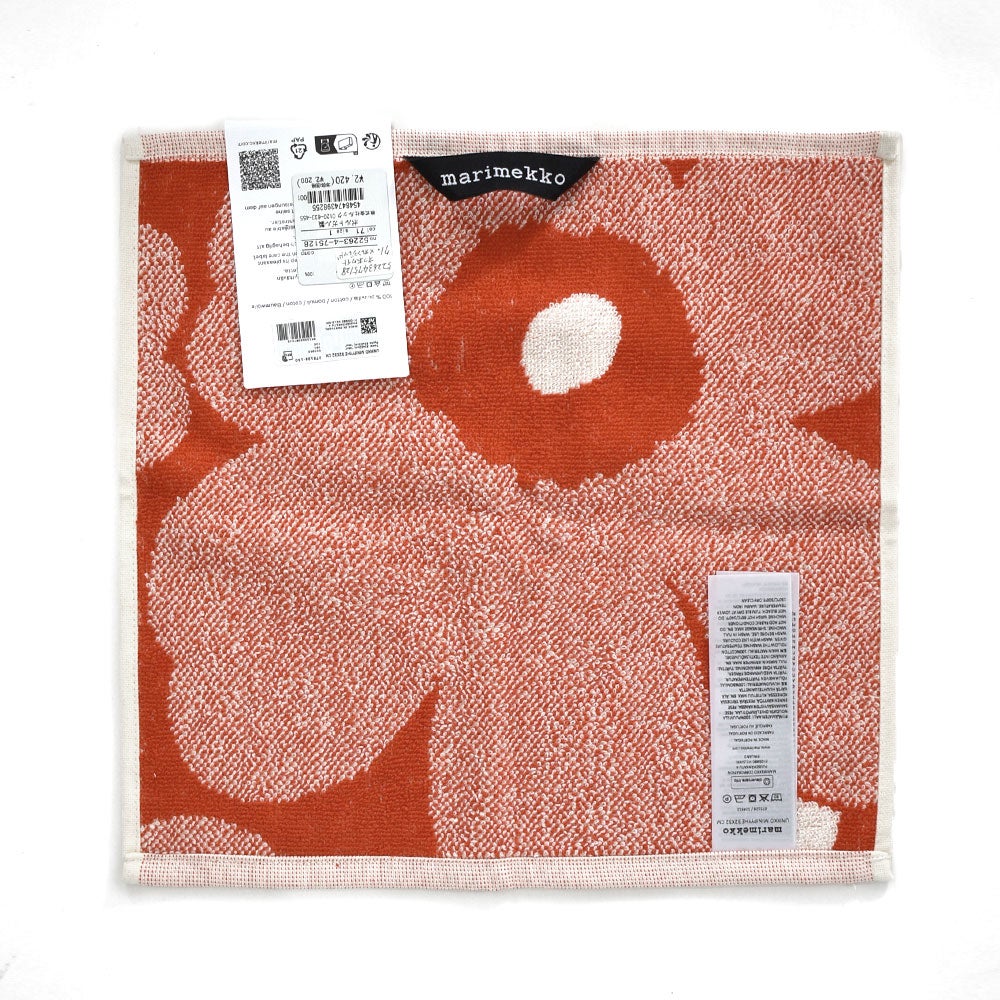 マリメッコ (marimekko) Unikko ミニタオル 32×32cm ハンドタオル ウニッコ 花 52263-4-75128 52263475128