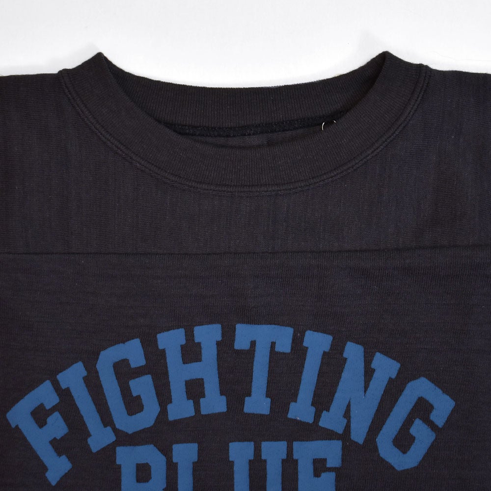 ウエアハウス (WAREHOUSE) Lot 4063 7分袖ベースボールT BLUE DEVILS プリントTシャツ ロンT