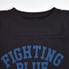 ウエアハウス (WAREHOUSE) Lot 4063 7分袖ベースボールT BLUE DEVILS プリントTシャツ ロンT