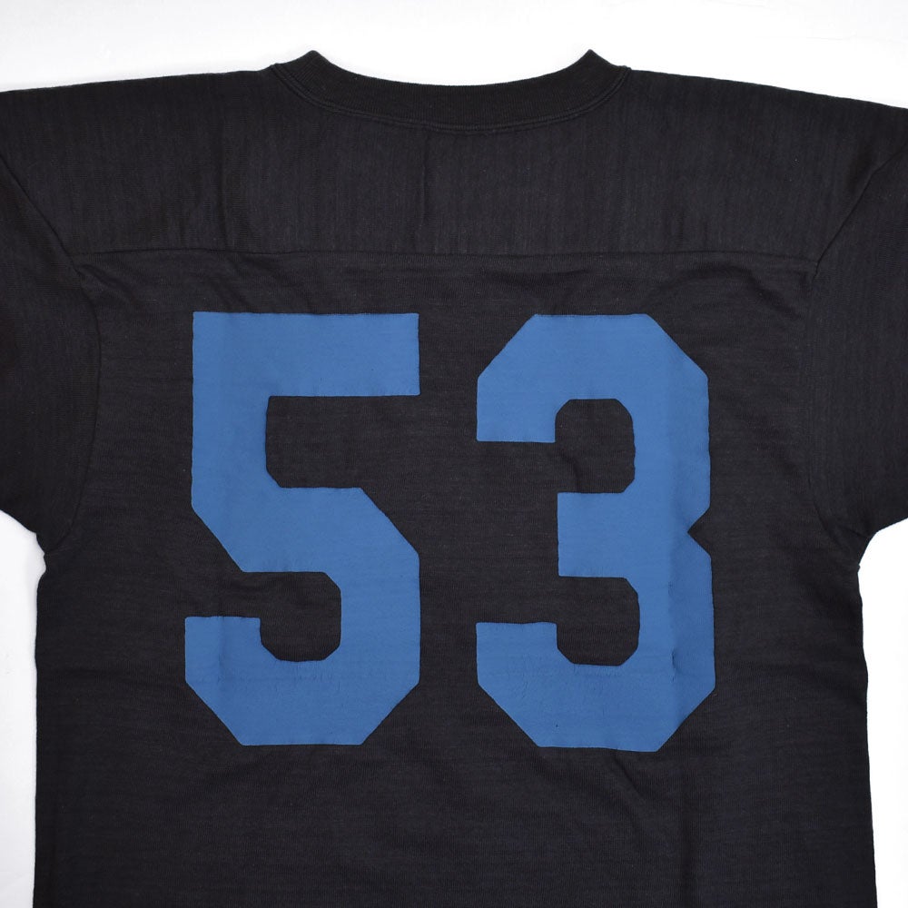 ウエアハウス (WAREHOUSE) Lot 4063 7分袖ベースボールT BLUE DEVILS プリントTシャツ ロンT