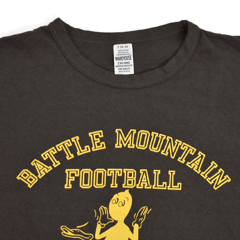 ウエアハウス (WAREHOUSE) Lot 4064 BATTLE MOUNTAIN 半袖プリントTシャツ セコハン