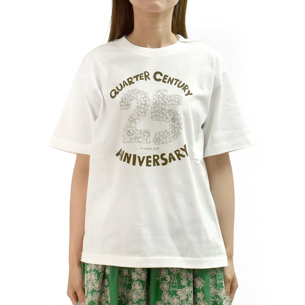 マーブルシュッド (marble SUD) 25th LOTS Tシャツ 半袖プリントTシャツ アニバーサリーTシャツ 01GM003183