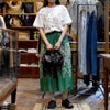 マーブルシュッド (marble SUD) EMB congratulations Tシャツ 刺繍半袖Tシャツ アニバーサリーTシャツ 01GM020170