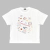 マーブルシュッド (marble SUD) EMB congratulations Tシャツ 刺繍半袖Tシャツ アニバーサリーTシャツ 01GM020170 01.WHT