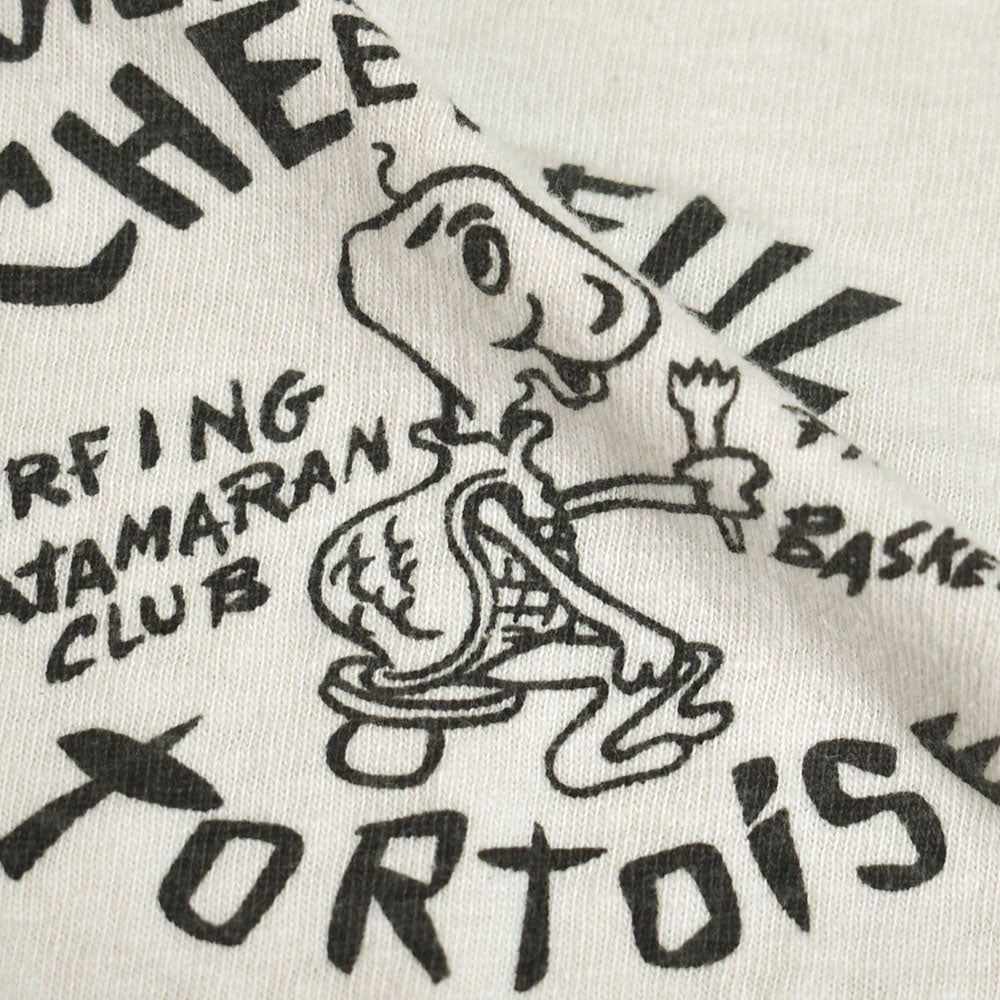 ウエアハウス (WAREHOUSE) Lot 4064 TURTOISE 半袖プリントTシャツ セコハン