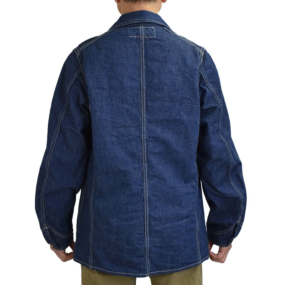 フリーホイーラーズ (FREEWHEELERS) -IRON WHARF- WORK COAT Original 9.5oz Indigo Denim デニムカバーオール 2621003