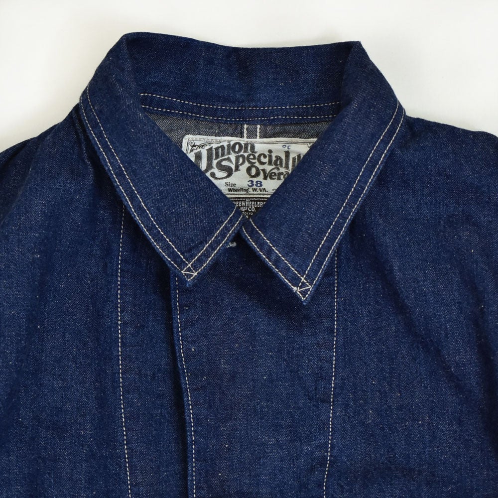 フリーホイーラーズ (FREEWHEELERS) -IRON WHARF- WORK COAT Original 9.5oz Indigo Denim デニムカバーオール 2621003