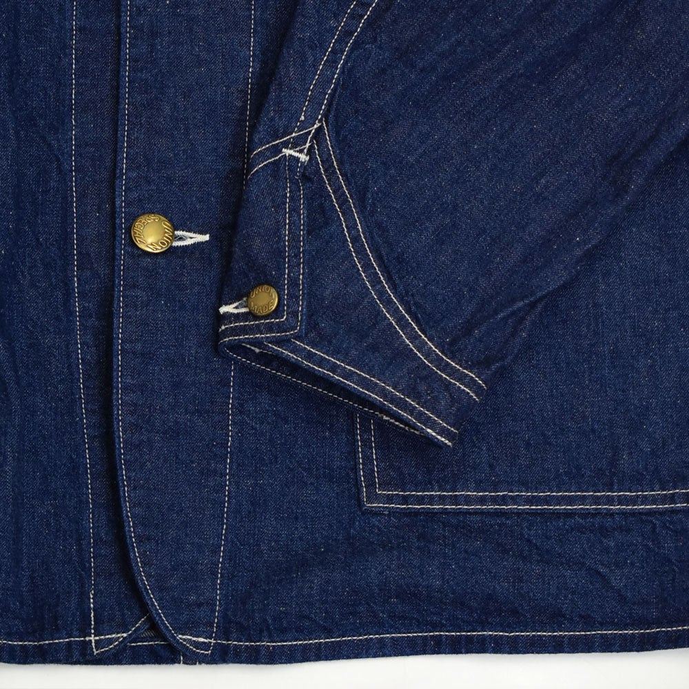 フリーホイーラーズ (FREEWHEELERS) -IRON WHARF- WORK COAT Original 9.5oz Indigo Denim デニムカバーオール 2621003