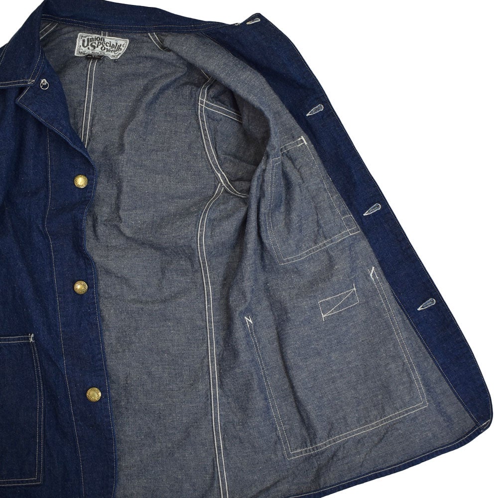 フリーホイーラーズ (FREEWHEELERS) -IRON WHARF- WORK COAT Original 9.5oz Indigo Denim デニムカバーオール 2621003