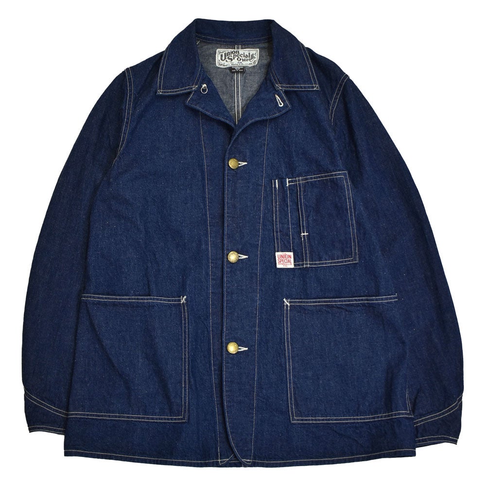 フリーホイーラーズ (FREEWHEELERS) -IRON WHARF- WORK COAT Original 9.5oz Indigo Denim デニムカバーオール 2621003