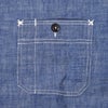 フリーホイーラーズ (FREEWHEELERS)<br> -NEAL- SHIRT<br> 1926 STYLE WORK CLOTHING<br> INDIGO CHAMBRAY<br> ニールシャツ 長袖ワークシャツ シャンブレーシャツ<br> 2613001