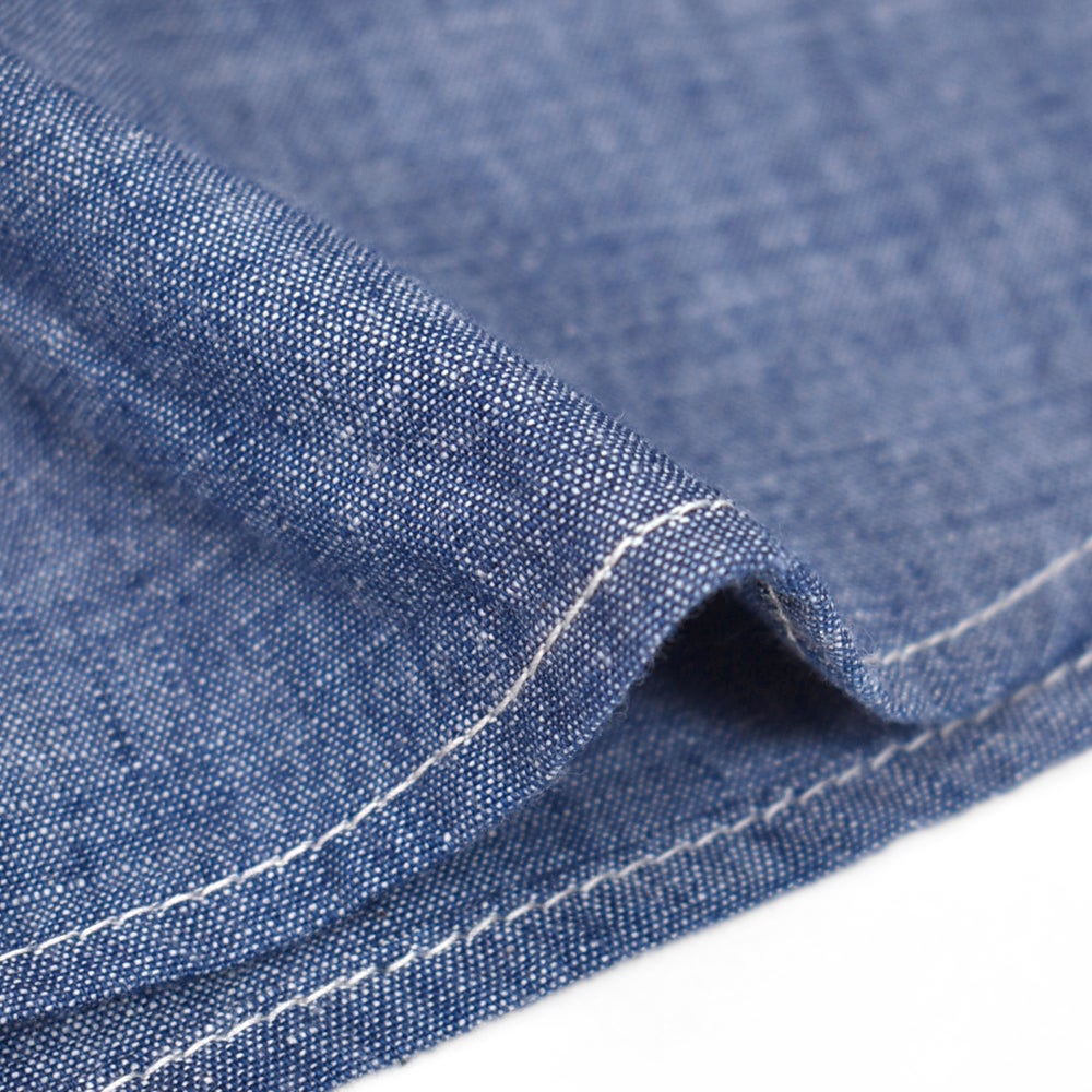 フリーホイーラーズ (FREEWHEELERS)<br> -NEAL- SHIRT<br> 1926 STYLE WORK CLOTHING<br> INDIGO CHAMBRAY<br> ニールシャツ 長袖ワークシャツ シャンブレーシャツ<br> 2613001