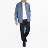 フリーホイーラーズ (FREEWHEELERS)<br> -NEAL- SHIRT<br> 1926 STYLE WORK CLOTHING<br> INDIGO CHAMBRAY<br> ニールシャツ 長袖ワークシャツ シャンブレーシャツ<br> 2613001