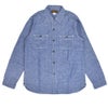フリーホイーラーズ (FREEWHEELERS)<br> -NEAL- SHIRT<br> 1926 STYLE WORK CLOTHING<br> INDIGO CHAMBRAY<br> ニールシャツ 長袖ワークシャツ シャンブレーシャツ<br> 2613001