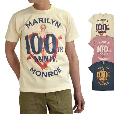 トイズマッコイ (TOYS McCOY) MARILYN MONROE TEE -ARROW SHOT HEART- 半袖プリントTシャツ マリリン・モンロー TMC2621