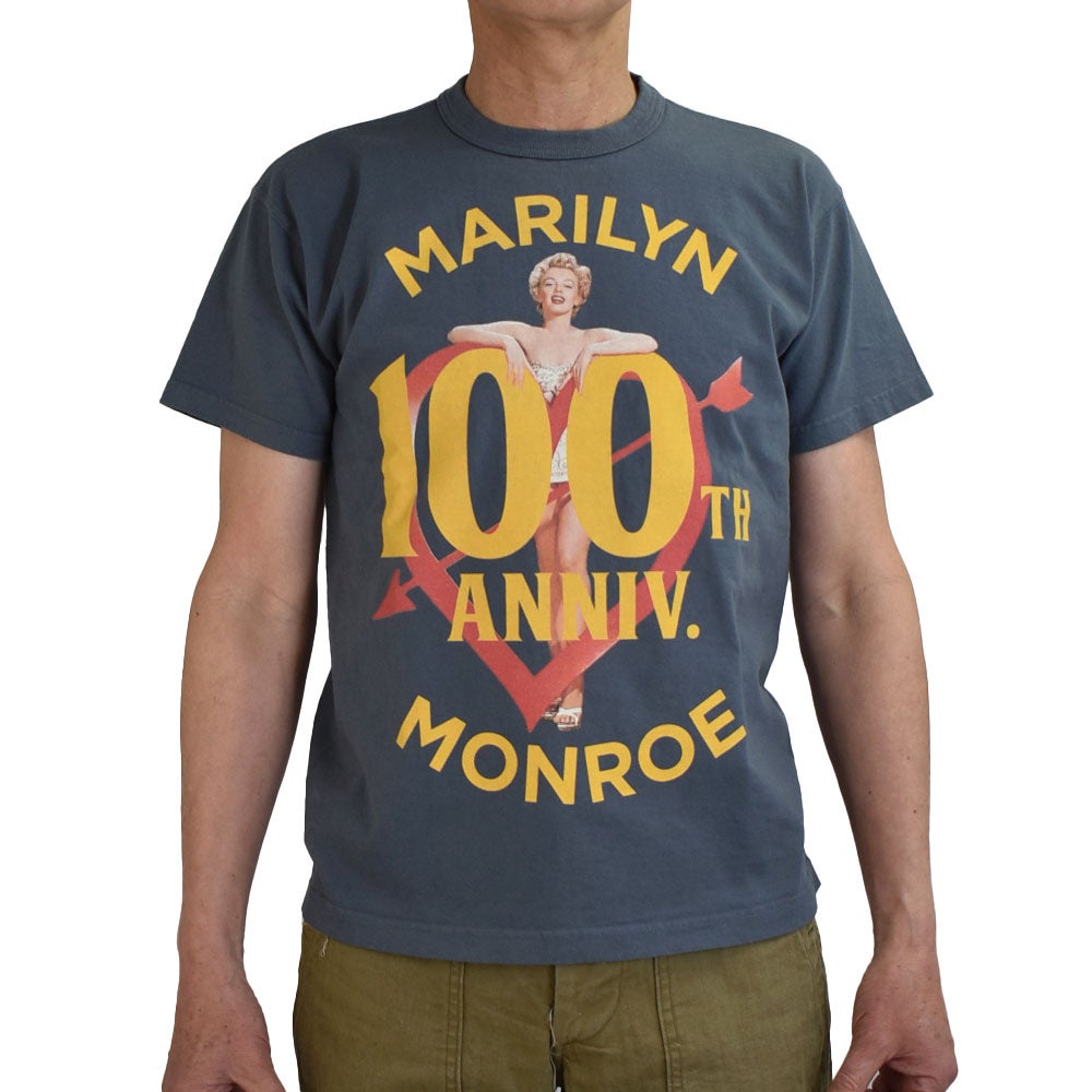 トイズマッコイ (TOYS McCOY) MARILYN MONROE TEE -ARROW SHOT HEART- 半袖プリントTシャツ マリリン・モンロー TMC2621
