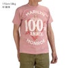 トイズマッコイ (TOYS McCOY) MARILYN MONROE TEE -ARROW SHOT HEART- 半袖プリントTシャツ マリリン・モンロー TMC2621 090.PINK