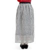 ケレン(KELEN) -WISS- SHEER CHECK STRAIGHT SILHOUETTE SKIRT シアーチェックストレートシルエットスカート チェックスカート LKL26SSK2053