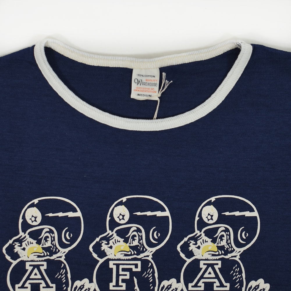 ウエアハウス (WAREHOUSE) Lot 4059 リンガーT AFA 半袖プリントTシャツ