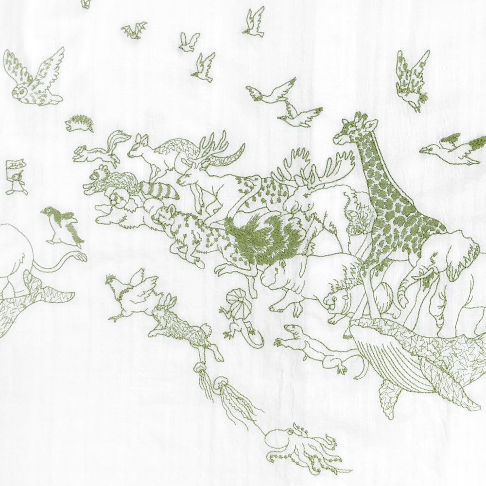 マーブルシュッド (marble SUD) EMB run シャツ 半袖刺繍シャツ ブラウス 05GM073004
