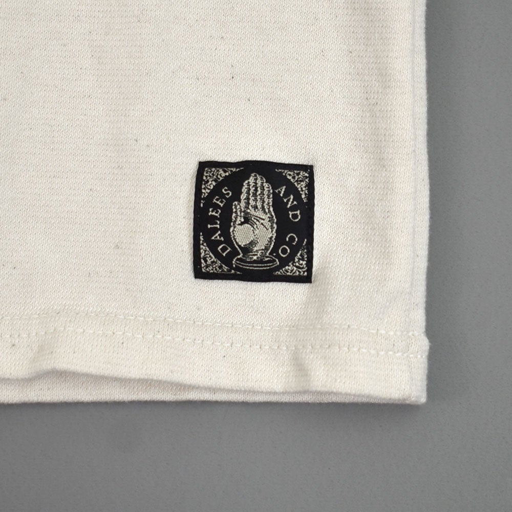 ダリーズ (DALEE'S&Co) Rail Nit.E [8.5oz 1×1 STRUCTURE KNIT] 6分袖ヘンリーネックTシャツ カットソー 無地