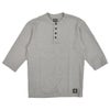 ダリーズ (DALEE'S&Co) Rail Nit.E [8.5oz 1×1 STRUCTURE KNIT] 6分袖ヘンリーネックTシャツ カットソー 無地 杢GRYBEI