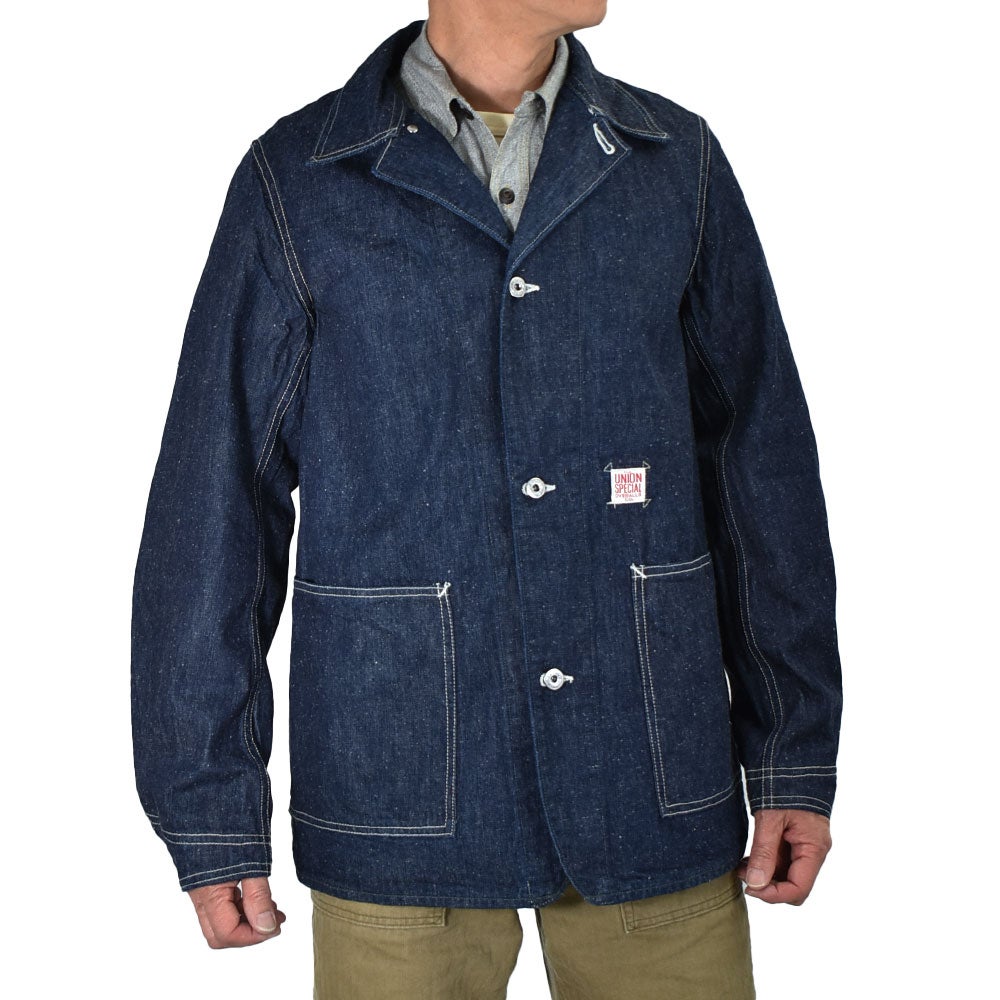 フリーホイーラーズ (FREEWHEELERS) -STEELBACKERS- WORK COAT Original 11.5oz Indigo Denim 大戦モデル デニムカバーオール ワークコート 2621004