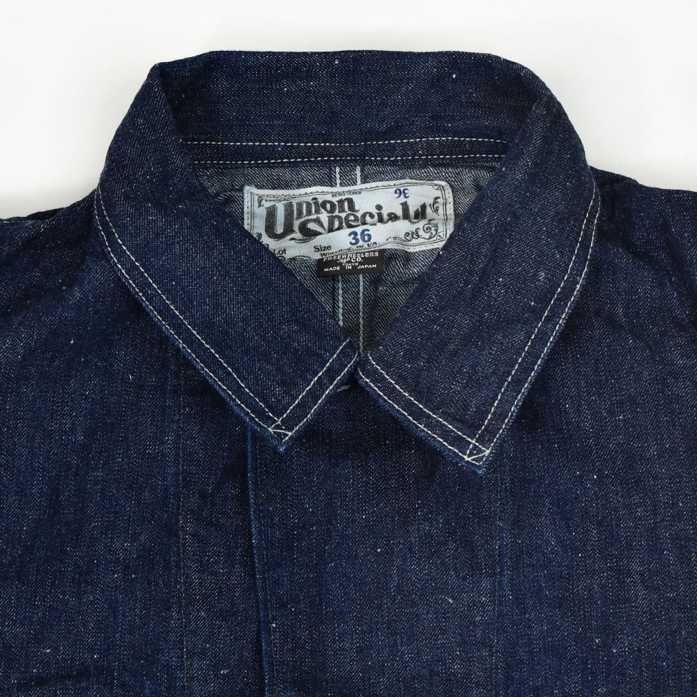 フリーホイーラーズ (FREEWHEELERS) -STEELBACKERS- WORK COAT Original 11.5oz Indigo Denim 大戦モデル デニムカバーオール ワークコート 2621004