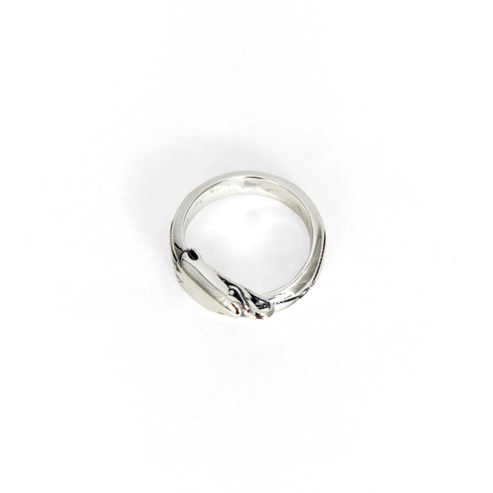 ラリースミス (LARRY SMITH) EAGLE HEAD RING (LEAF) シルバーアクセサリー リング 指輪 EFRG-0019