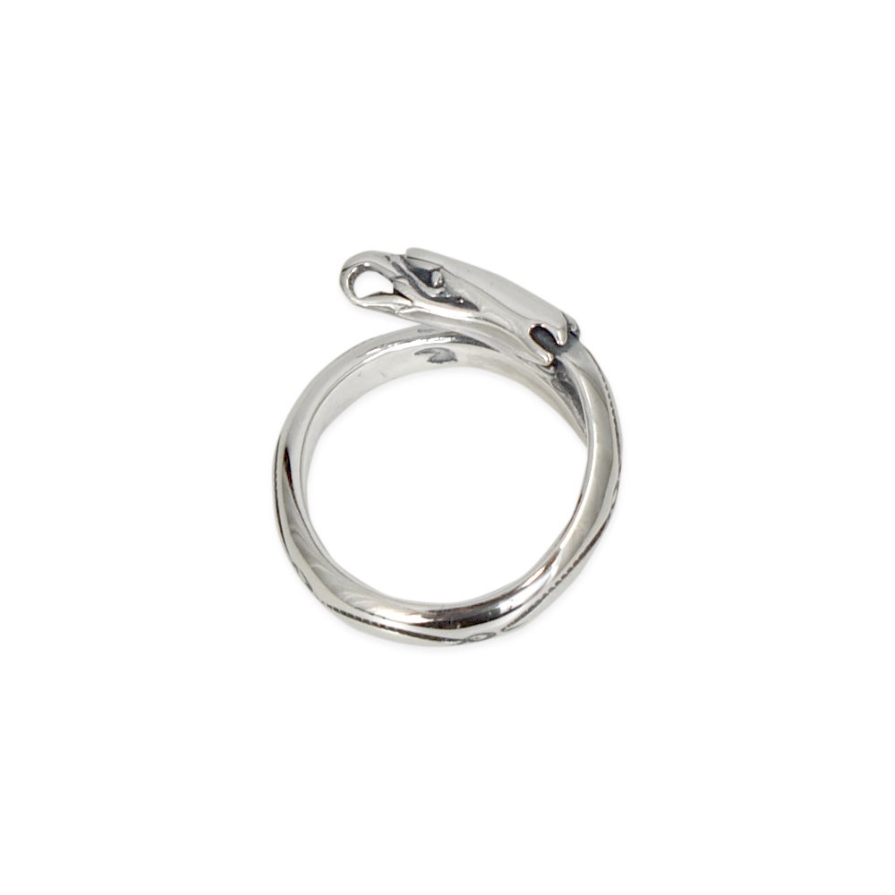 ラリースミス (LARRY SMITH) EAGLE HEAD RING (LEAF) シルバーアクセサリー リング 指輪 EFRG-0019 Sterling Silver